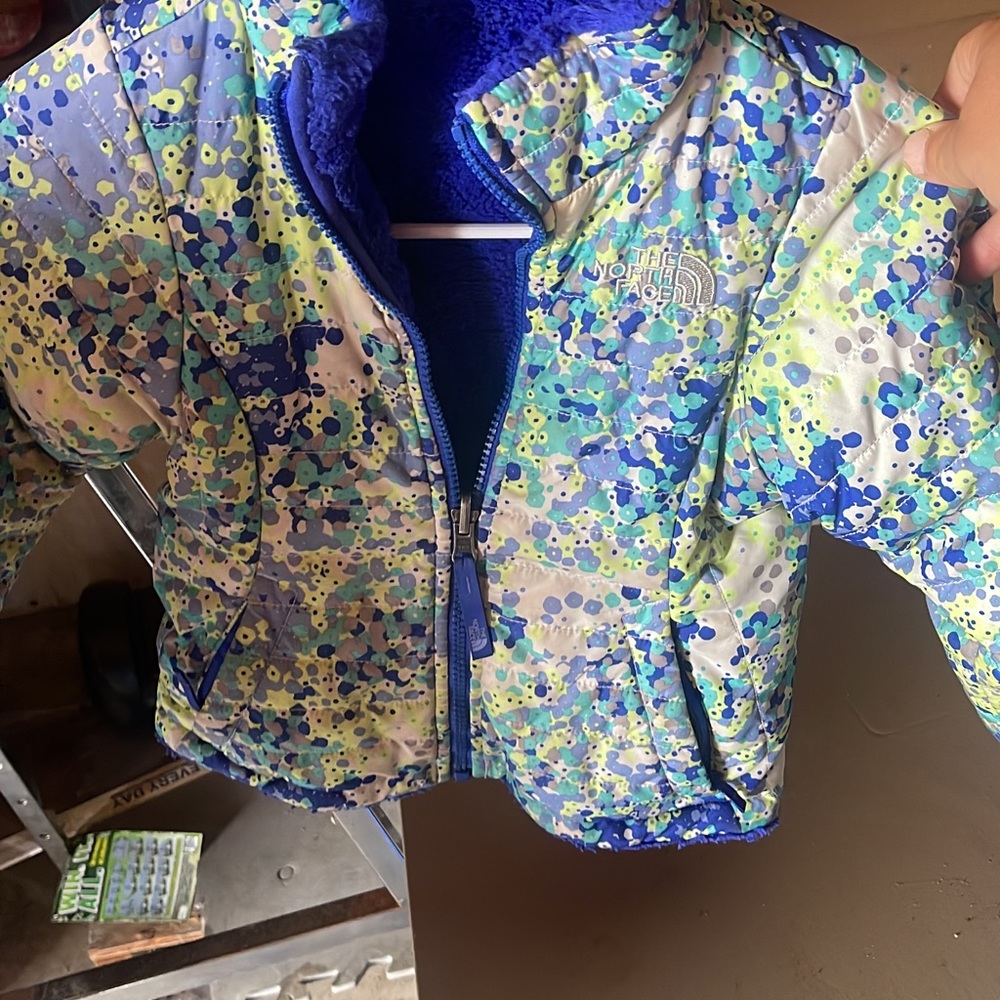 Reversible north face jacket